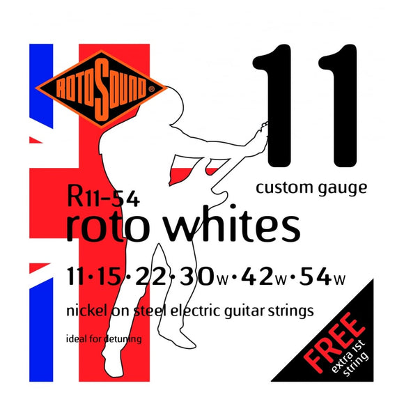 Roto Whites 11-54w Electric Strings