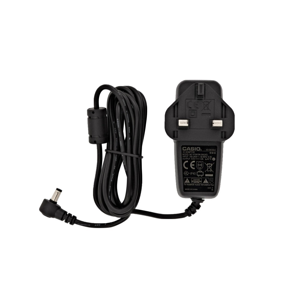 Piano Wire AC Adapter Power Supply For Casio CTK-540 CTK-541 CTK