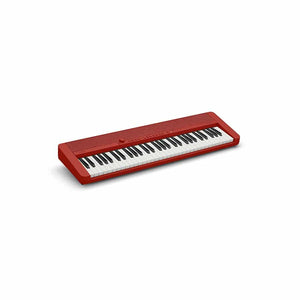 Casio CT-S1RDC5 Electronic Keyboard (Red)