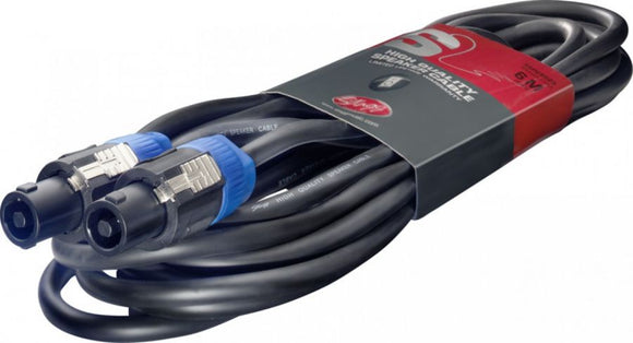 Stagg SpeakON Amplifier Cable 6 Metres - SSP6SS25