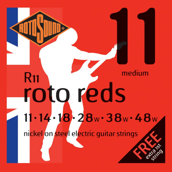 Roto Reds 11-48w Electric Guitar Strings