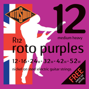 Rotosound Purples 12-52 Elec. Nickel Strings SET